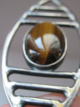 Load image into Gallery viewer, 1970s Scottish Silver Pendant Necklace
