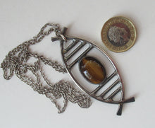 Load image into Gallery viewer, 1970s Scottish Silver Pendant Necklace
