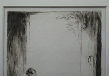 Load image into Gallery viewer, Eileen Soper Drypoint Etching The Stray Cat Signed in Pencil
