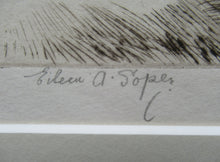 Load image into Gallery viewer, Eileen Soper Drypoint Etching The Stray Cat Signed in Pencil
