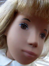 Load image into Gallery viewer, Vintage Sasha Doll Auburn Honey Blonder Hair Original Silk Dress. No. 101 Trendon 
