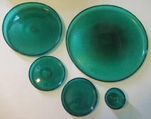 Load image into Gallery viewer, 19 inches. Massive 1950s Hadeland Glass Platter Greenland Series
