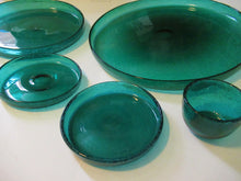 Load image into Gallery viewer, 19 inches. Massive 1950s Hadeland Glass Platter Greenland Series
