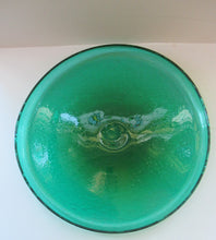 Load image into Gallery viewer, 19 inches. Massive 1950s Hadeland Glass Platter Greenland Series
