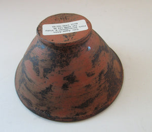 1960s Swedish Art Pottery Bowl Agge Ahlin, Visby