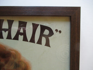 GENUINE Antique Victorian Large-Scale Shop Display Advert / Showcard for KOKO Hair Dressing; c 1890