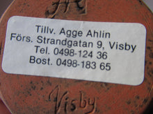 Load image into Gallery viewer, 1960s Swedish Art Pottery Bowl Agge Ahlin, Visby
