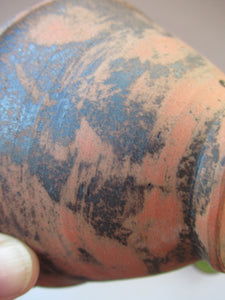 1960s Swedish Art Pottery Bowl Agge Ahlin, Visby
