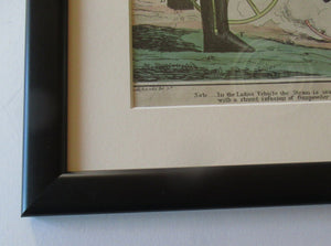 ANTIQUE SATIRICAL PRINT. 1820s Hand-Coloured Etching. LOCOMOTION by R.S. Shortshanks. Pulished by Thomas McLean