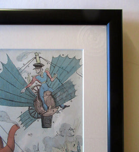 ANTIQUE SATIRICAL PRINT. 1820s Hand-Coloured Etching. LOCOMOTION by R.S. Shortshanks. Pulished by Thomas McLean
