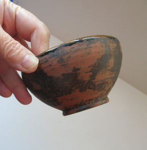 1960s Swedish Art Pottery Bowl Agge Ahlin, Visby