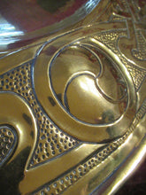 Load image into Gallery viewer, Glasgow School Margaret Gilmour Celtic Brass Wall Charger
