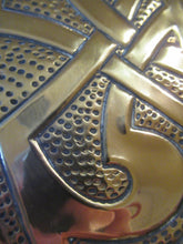 Load image into Gallery viewer, Glasgow School Margaret Gilmour Celtic Brass Wall Charger

