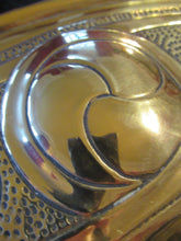 Load image into Gallery viewer, Glasgow School Margaret Gilmour Celtic Brass Wall Charger
