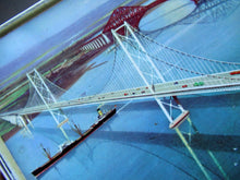 Load image into Gallery viewer, 1960s Biscuit Tin Forth Road Bridge Design
