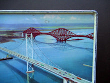 Load image into Gallery viewer, 1960s Biscuit Tin Forth Road Bridge Design
