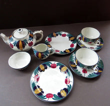 Load image into Gallery viewer, Roert Heron Langtoun Ware Kirkcaldy Breakfast Set Antique Scottish Pottery
