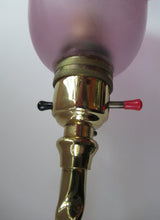 Load image into Gallery viewer, Antique ART NOUVEAU Brass Table Lamp
