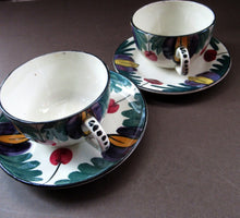 Load image into Gallery viewer, Robert Heron Langtoun Ware Kirkcaldy Breakfast Set Antique Scottish Pottery
