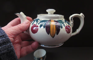 Robert Heron Langtoun Ware Kirkcaldy Breakfast Set Antique Scottish Pottery