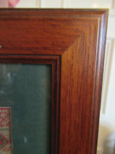Load image into Gallery viewer, ANTIQUE Embroidered Sampler. Genuine GEORGIAN Textile. With date 1812. Alphabet &amp; Birds Motifs
