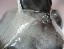 Load image into Gallery viewer, Antique Scottish Pottery Bo&#39;ness Pottery Cats PAIR
