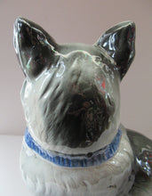 Load image into Gallery viewer, Antique Scottish Pottery Bo&#39;ness Pottery Cats PAIR
