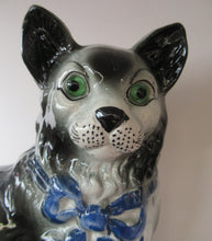 Load image into Gallery viewer, Antique Scottish Pottery Bo&#39;ness Pottery Cats PAIR
