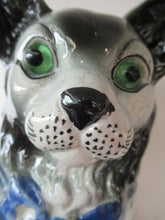 Load image into Gallery viewer, Antique Scottish Pottery Bo&#39;ness Pottery Cats PAIR
