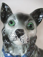 Load image into Gallery viewer, Antique Scottish Pottery Bo&#39;ness Pottery Cats PAIR
