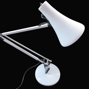 1970s Genuine White Herbert Anglepoise Desk Lamp 90