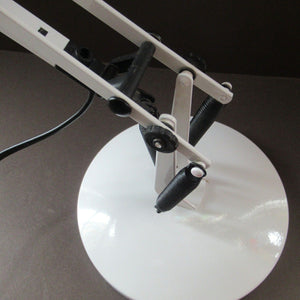 1970s Genuine White Herbert Anglepoise Desk Lamp 90