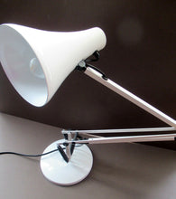 Load image into Gallery viewer, 1970s Genuine White Herbert Anglepoise Desk Lamp 90
