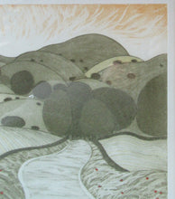 Load image into Gallery viewer, John Brunsdon Colour Etching and Aquatint. Day&#39;s End
