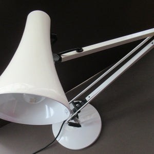 1970s Genuine White Herbert Anglepoise Desk Lamp 90