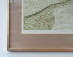 John Brunsdon Colour Etching and Aquatint. Day's End