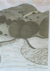 John Brunsdon Colour Etching and Aquatint. Day's End