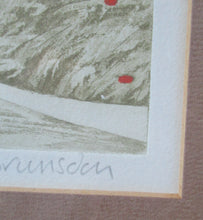Load image into Gallery viewer, John Brunsdon Colour Etching and Aquatint. Day&#39;s End
