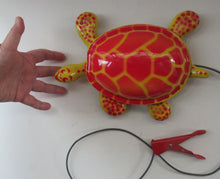 Load image into Gallery viewer, 1940s Vintage Mobo Tin Plate  Toy Tortoise. Moving Child&#39;s Toy
