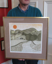 Load image into Gallery viewer, John Brunsdon Colour Etching and Aquatint. Day&#39;s End

