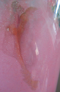 1950s Scottish Vasart Glass Bucket Vase 