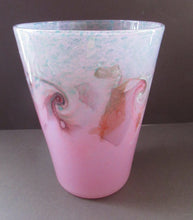 Load image into Gallery viewer, 1950s Scottish Vasart Glass Bucket Vase 
