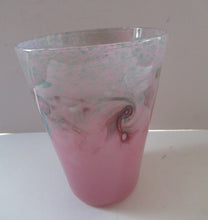 Load image into Gallery viewer, 1950s Scottish Vasart Glass Bucket Vase 
