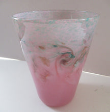 Load image into Gallery viewer, 1950s Scottish Vasart Glass Bucket Vase 
