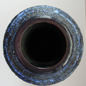Vintage SWEDISH 1960s NITTSJO Pottery Vase by Thomas Hellstrom