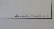 Load image into Gallery viewer, St Ives School: Alexander Mackenzie. Abstract Drawing Signed &amp; titled 18 June 1963
