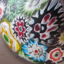 Load image into Gallery viewer, Vintage Fratelli Toso Millefiori Tutti Frutti Glass Lamp Base
