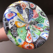 Load image into Gallery viewer, Vintage Fratelli Toso Millefiori Tutti Frutti Glass Lamp Base
