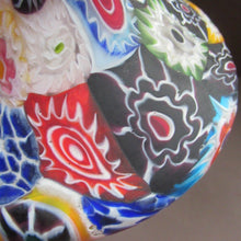 Load image into Gallery viewer, Vintage Fratelli Toso Millefiori Tutti Frutti Glass Lamp Base
