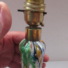 Load image into Gallery viewer, Vintage Fratelli Toso Millefiori Tutti Frutti Glass Lamp Base
